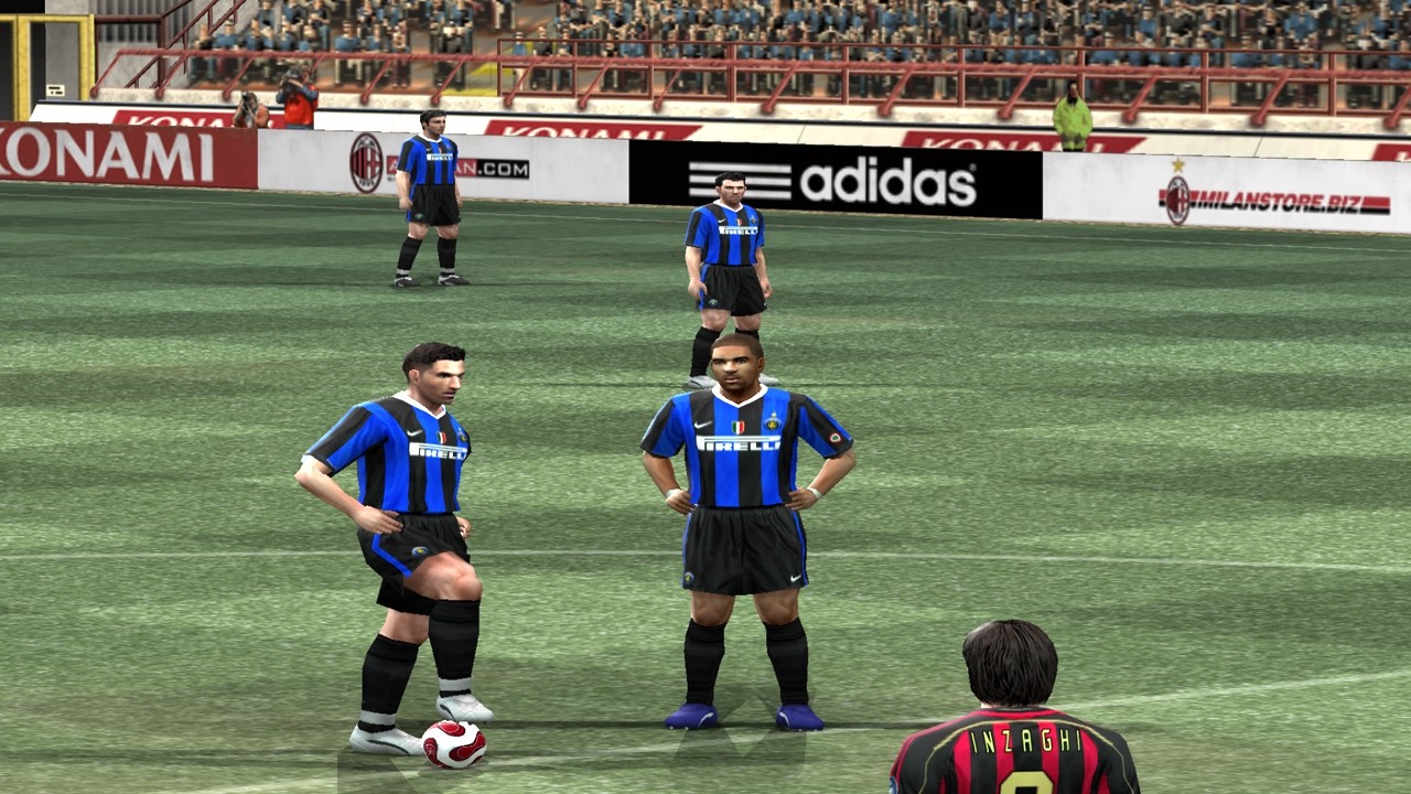 🔴WINNING ELEVEN PES 6 INTER MILAN VS AC MILAN DERBY 2006 PC GAMEPLAY HD