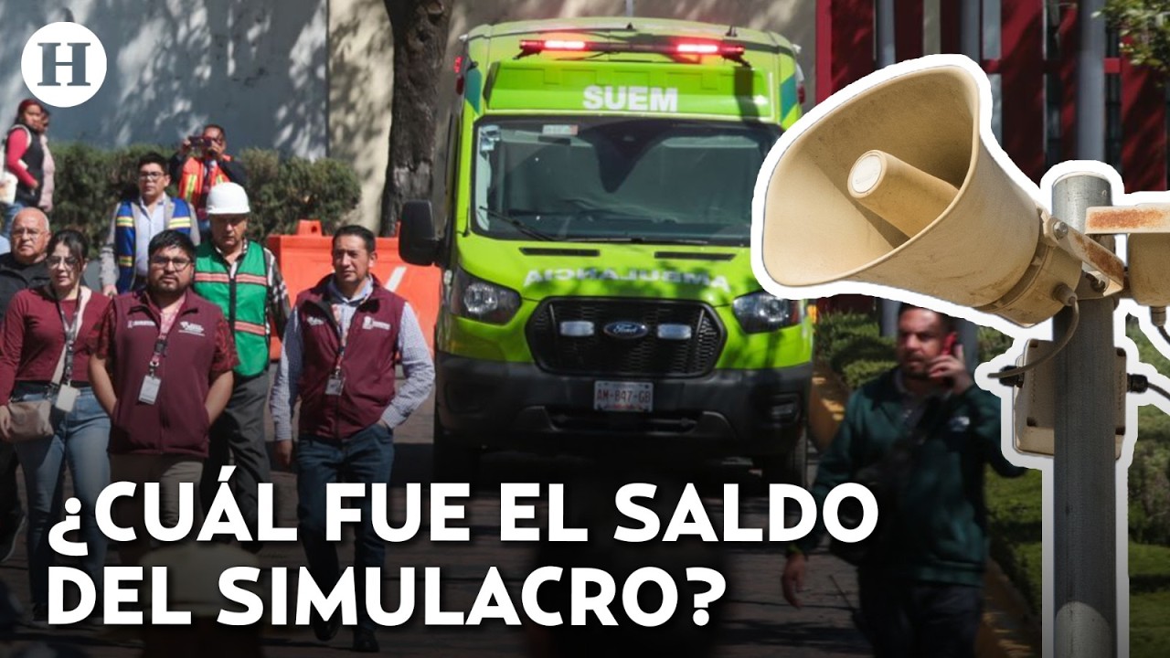 ¡Todo un éxito! Más de 8 millones de personas participaron en el simulacro; el ejercicio