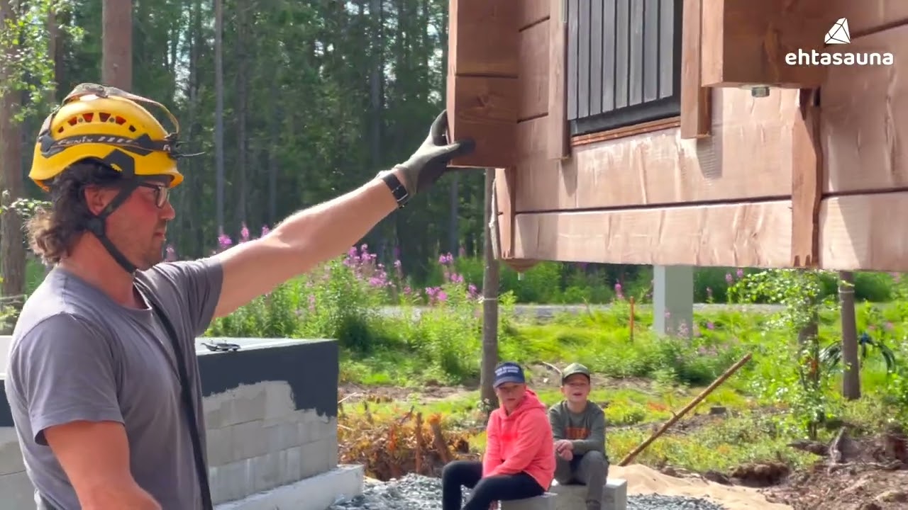 Löylyvalmis pihasauna | toimitus Hiekkasärkille