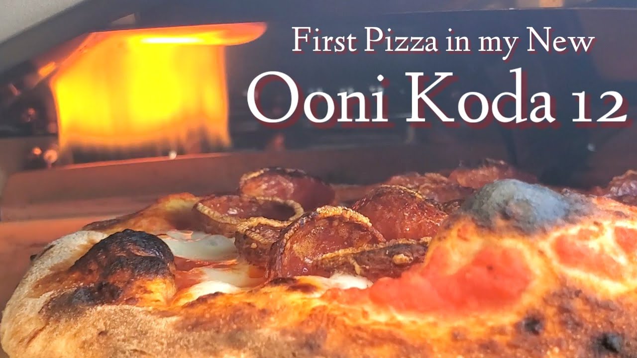 Ooni Koda 12 Первая пицца, приготовленная в новой печи. #pepperonicups #pizza #pizzaoven #ooni