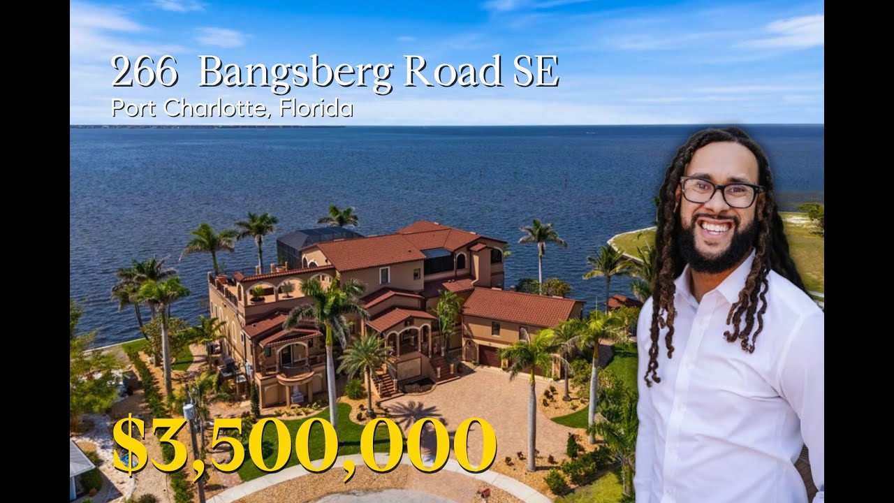 Waterfront Oasis: Prestigious Port Charlotte Charm with Modern and World-Class Amenities