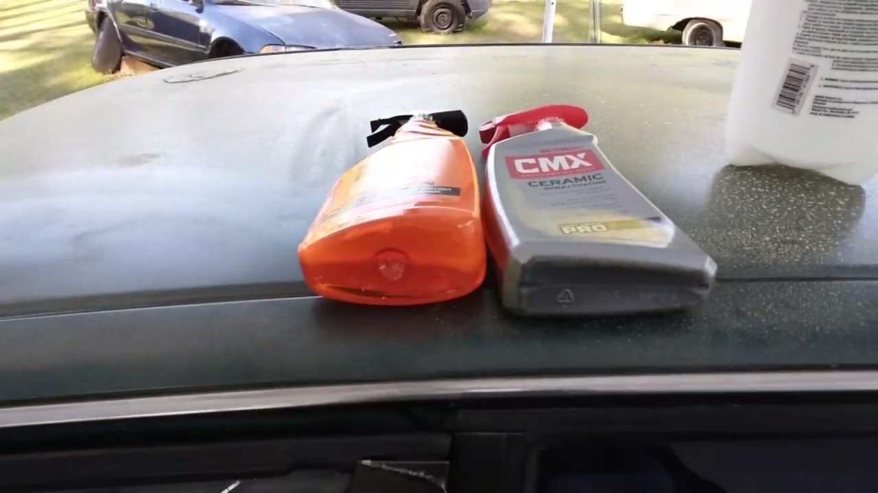 nu finish ceramic coating vs mother's cmx ceramic coating on windows 🪟 which is best on glass