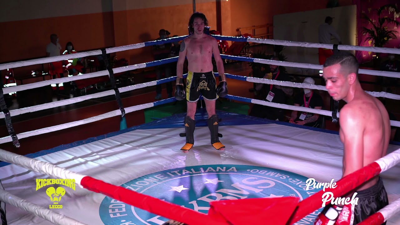 PURPLE PUNCH // Amin Ettayeb vs Matteo Copelli - KICKBOXING LECCO