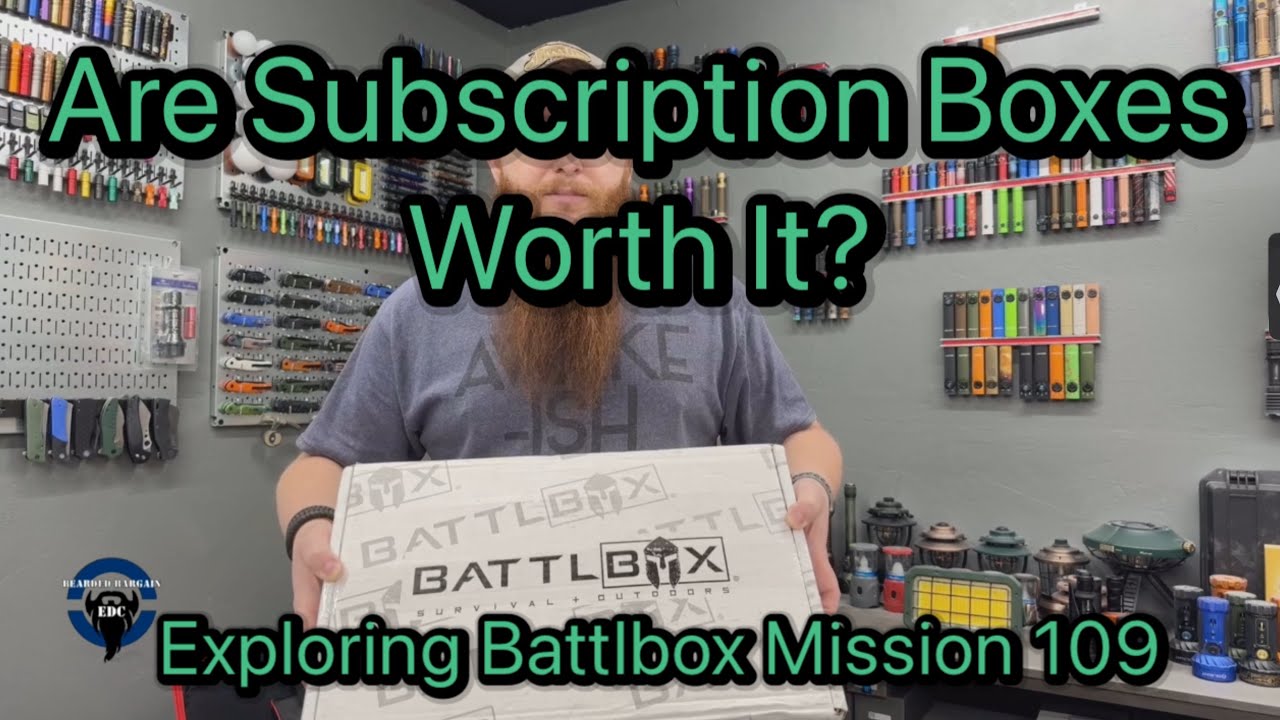Are Subscription Boxes Worth It: Battlbox Mission 109