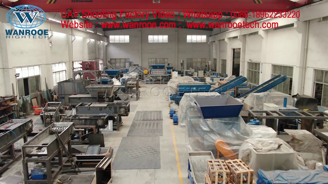 China PP PE PVC HDPE Plastic Pulverizer, Single/Two/Double Shaft Plastic Shredder Machine Factory