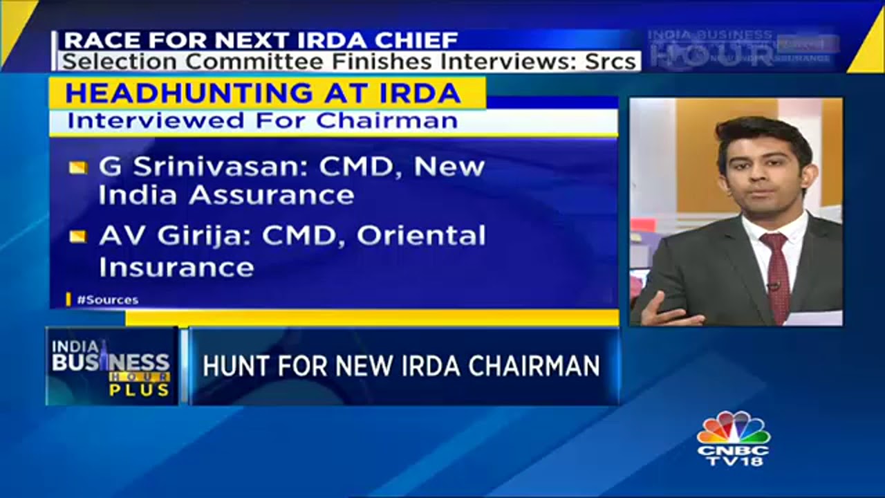 Hunt for New IRDA Chairman | CNBC TV18