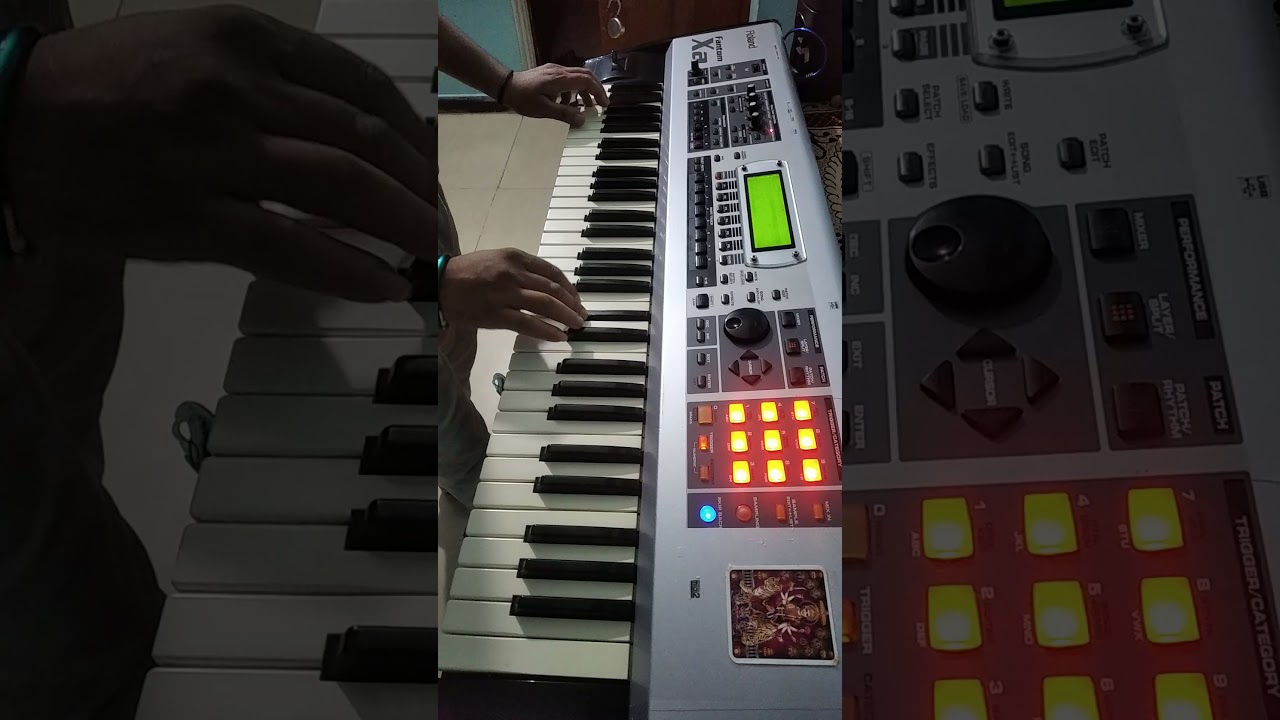 Rolandg6#Rolandxp60 सोने दा मां दा दरबार। master Saleem song playing by Neetu Natraj.
