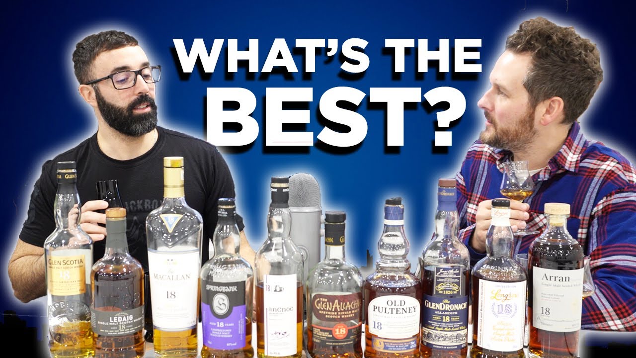 What's the Best 18 Year Old Scotch? (Semi-Blind Tasting)