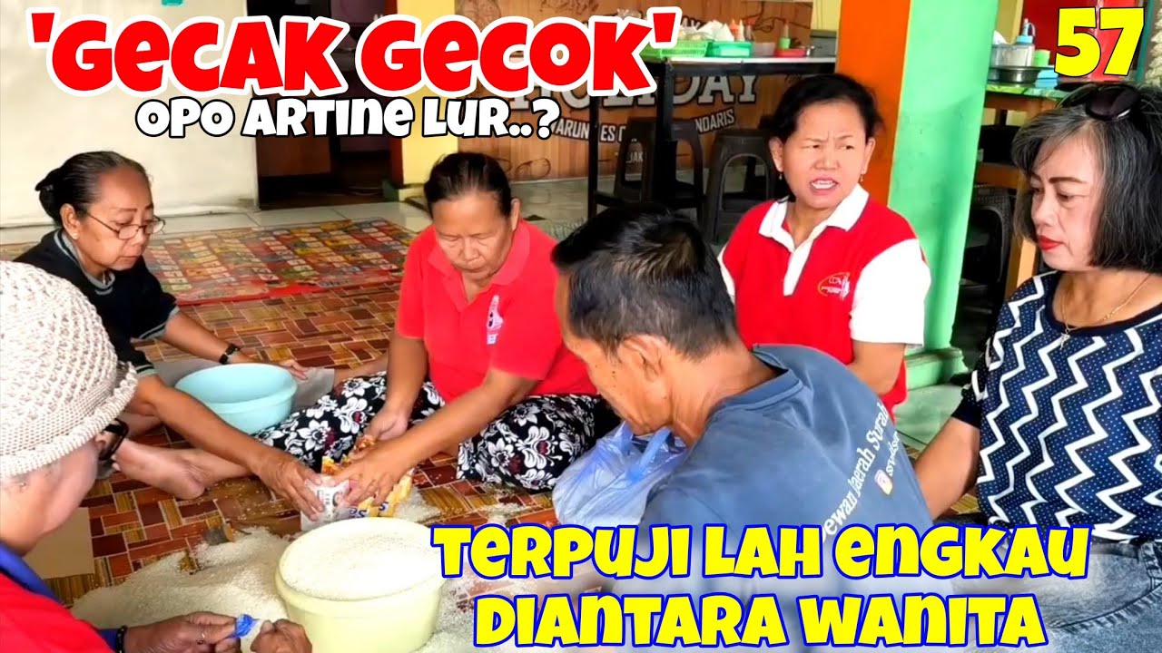 💥Podo 'Gecak gecok'. Luar biasa tetap semangat biarpun hari puasa❤️Wayahe  berbagi 57