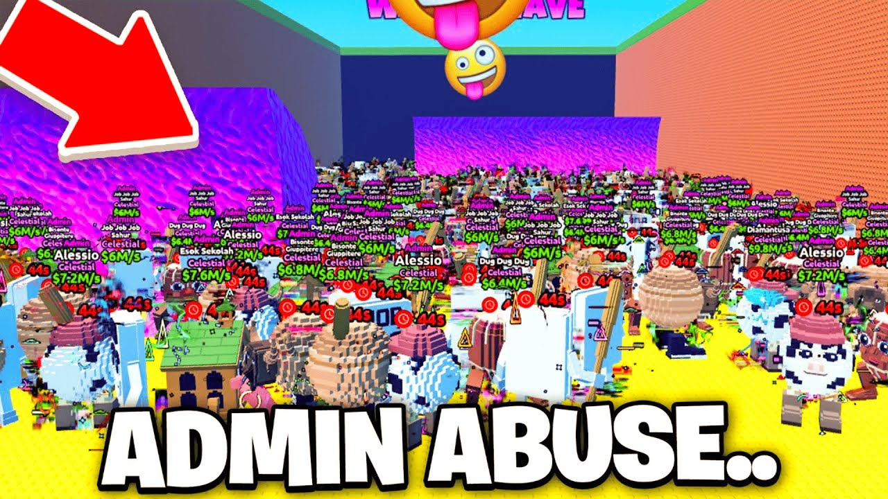 🔴LIVE ADMIN ABUSE SECRET LA PLUS GROS MISE À JOUR DE ESCAPE TSUNAMI FOR BRAINROT !