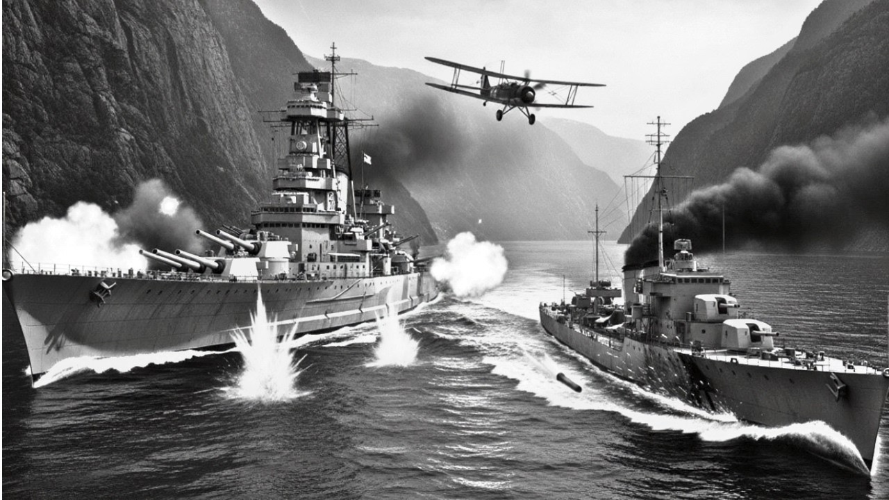 Fiordo De Narvik — El Día En Que Gran Bretaña Destruyó La Mitad De La Flota De Destructores Alemana