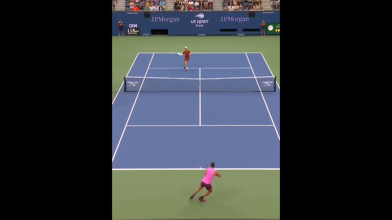 Long Tennis 2025 match Sinner VS Alcazar 