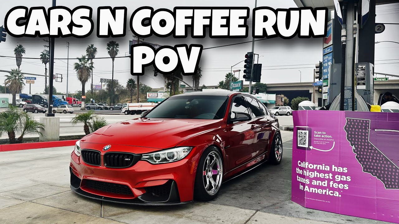 BMW M3 MORNING DRIVE POV - CARS N COFFEE RUN 