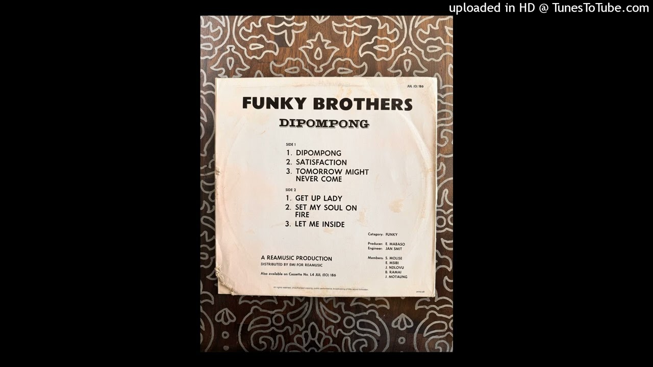 Funky Brothers - Tomorrow Might Never Come