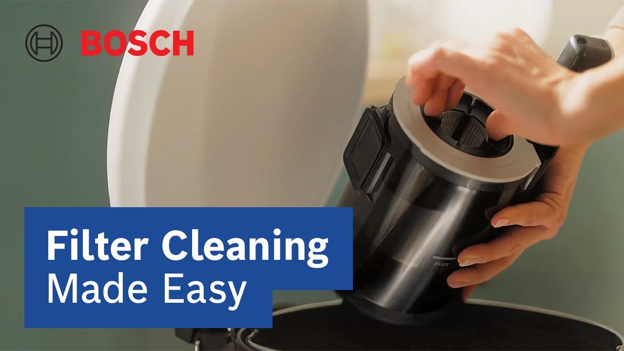 How to Clean the Filter on Bosch Unlimited Cordless Vacuum | Bosch USA