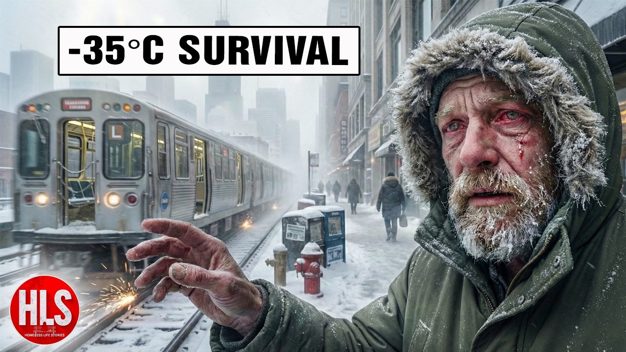 Chicago Homeless Crisis 2026 The L Train is Their Only Home  35°C