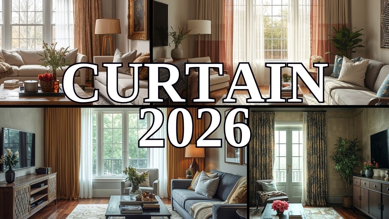 Trending Curtain Styles for 2026 | Modern & Elegant Window Treatment Ideas