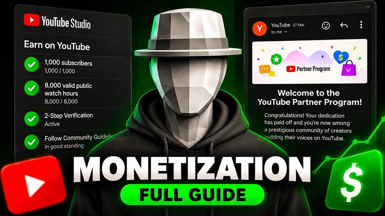 How To Monetize YouTube Channel in 2026 | Complete Monetization Process
