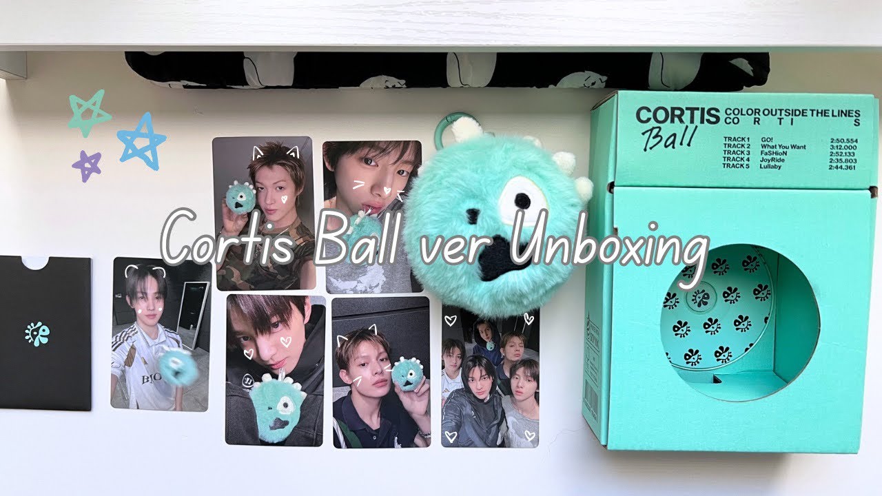 Cortis Ball ver Unboxing 💚💙