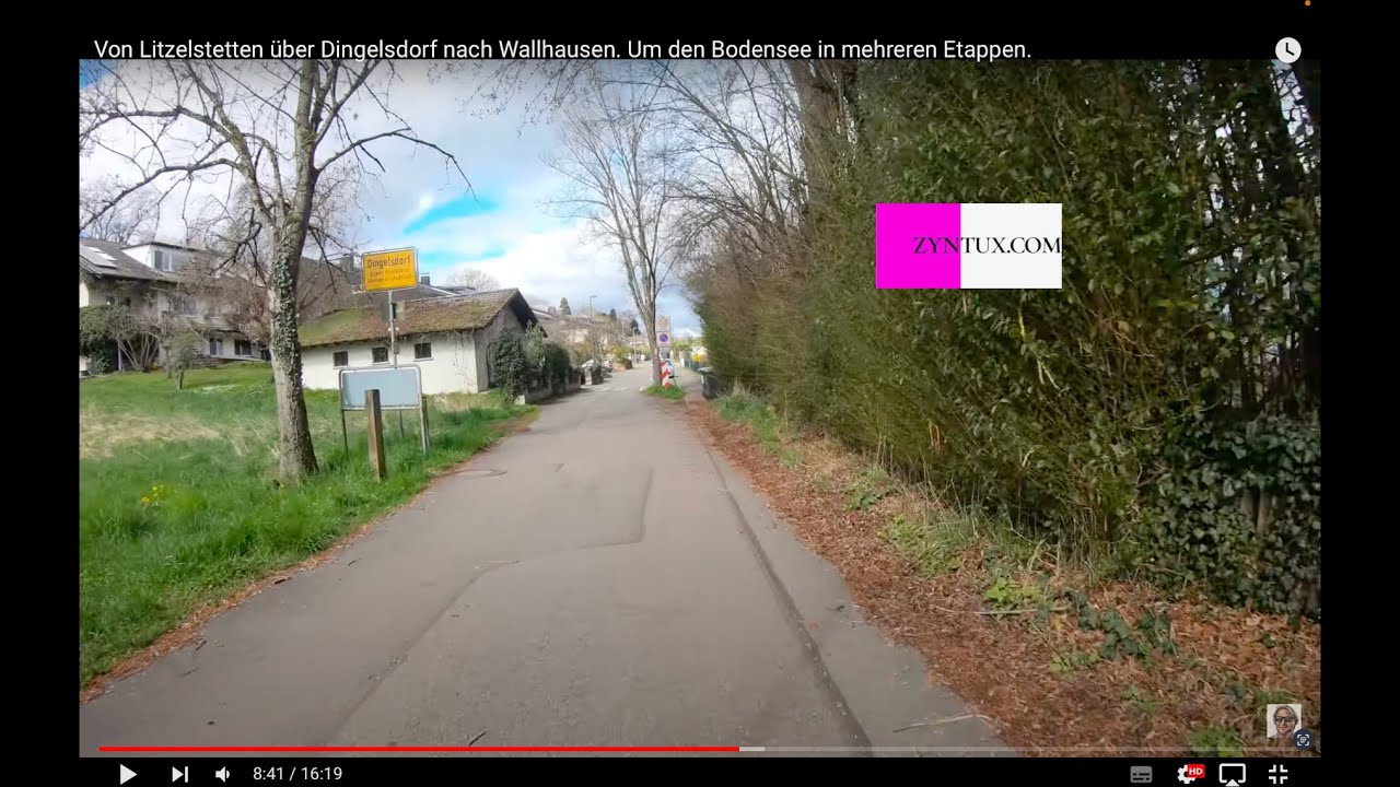 Von Litzelstetten &uuml;ber Dingelsdorf nach Wallhausen. Um den Bodensee in mehreren Etappen.