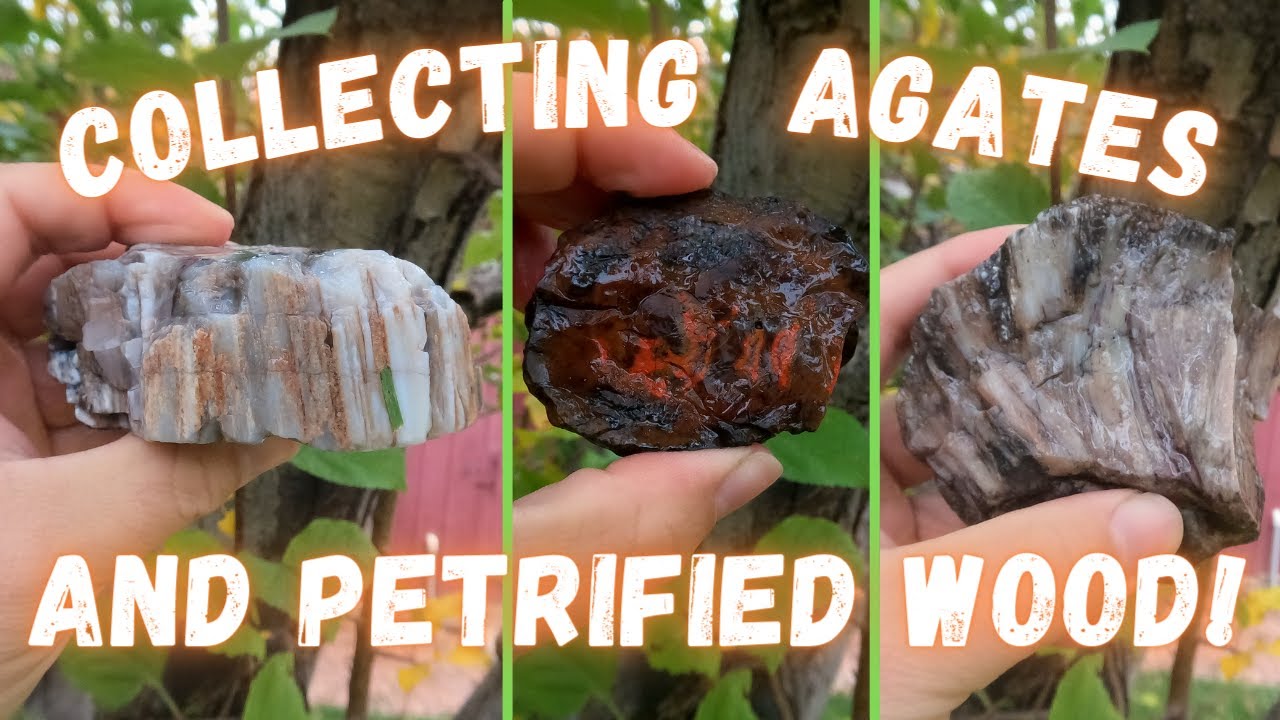 Finding Agates and Petrified Wood near Cisco and Yellow Cat!