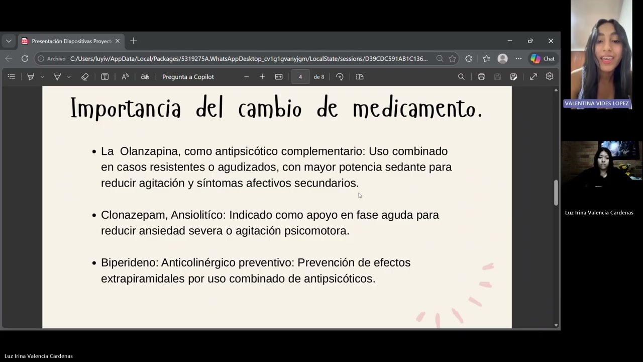 Caso Clínico Psicofarmacología