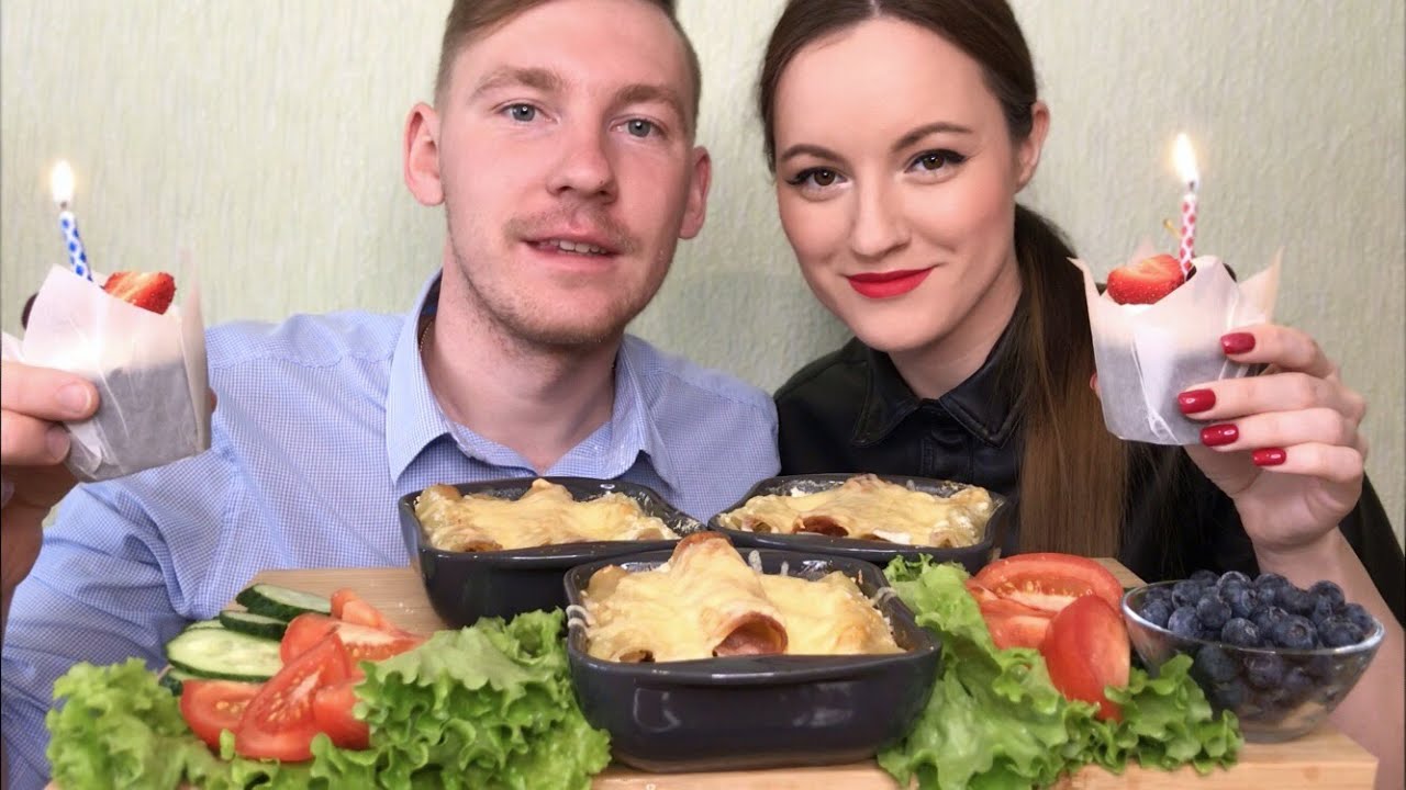 МУКБАНГ ЛАЗАНЬЯ | MUKBANG LASAGNA | КОНКУРС | cannelloni