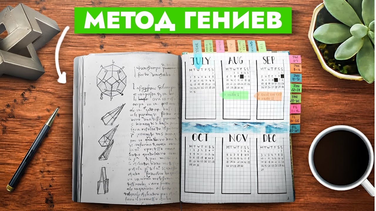Я вёл дневник 100 дней и понял, как думают гении (это изменило всё)