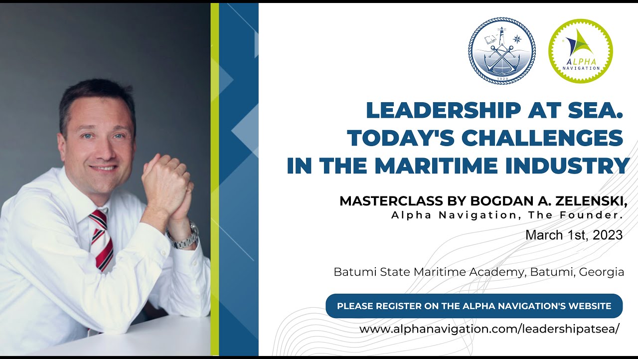 Leadership At Sea. Today&rsquo;s Challenges in the Maritime Industry' masterclass in Georgia