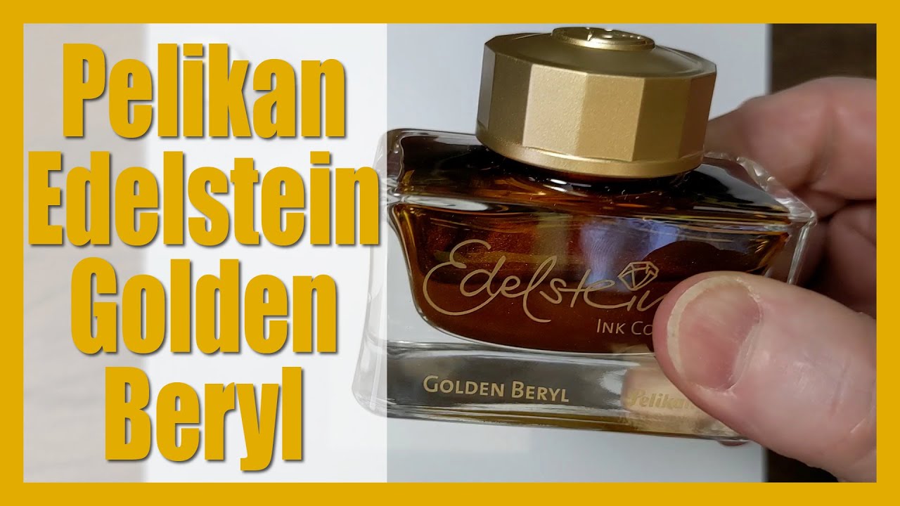 Pelikan Golden Beryl writing sample