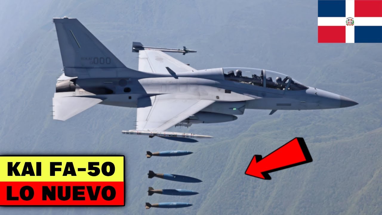 ESTO ES LO QUE DEBE SABER DEL CAZA KAI FA-50 PARA REPÚBLICA DOMINICANA