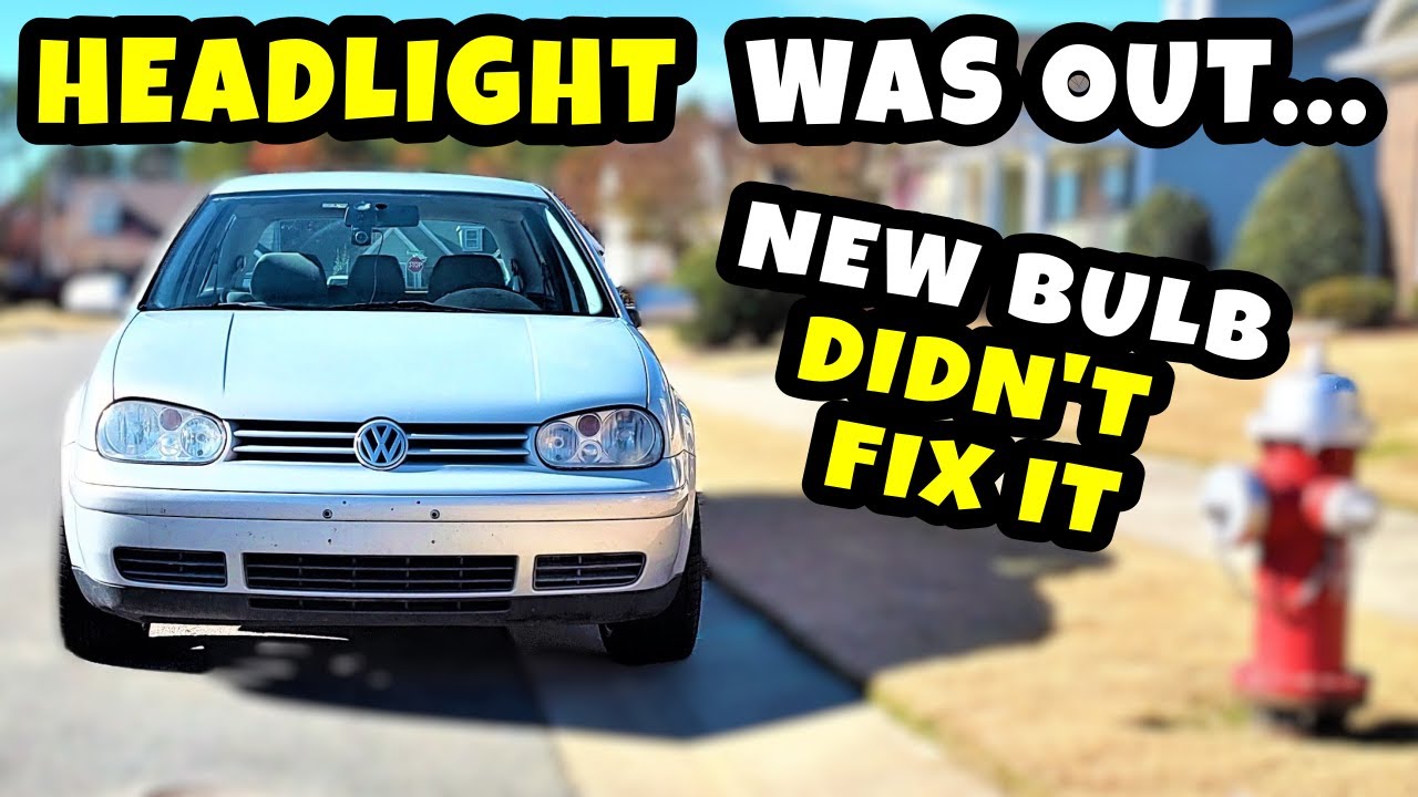 MK4 VW GOLF | Headlight wiring harness replacement
