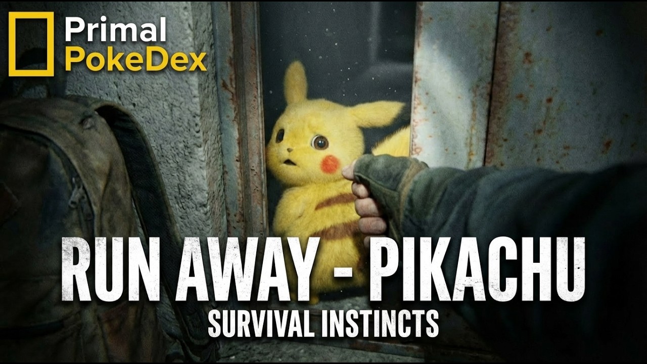 Real Life Pokémon | Pikachu & Docter Escape to a Parallel World