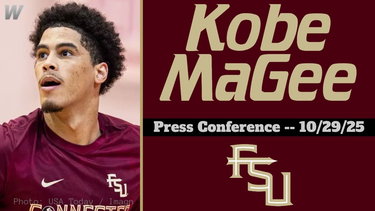 Kobe MaGee FSU Basketball Interview | 10-29-25 | Florida State Basketball | Warchant TV 