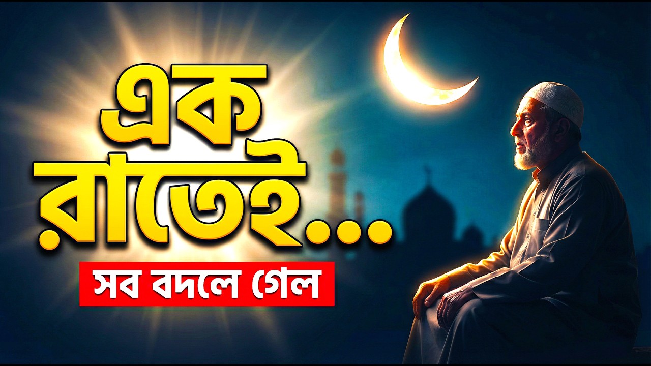 রমজানে কি ঘটেছিল যা তার জীবনকে বদলে দিল? | রমজানের শান্তির গল্প | ইসলামিক গল্প বাংলা | Ramadan Story