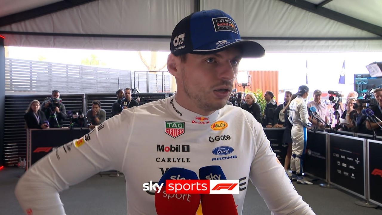 Max Verstappen: I've never experienced that in my life | Post Qualifying Interview | Australian GP