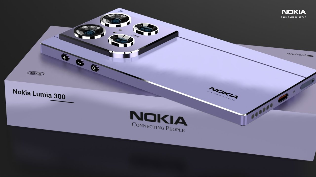 Nokia Lumia 300 - 5G,Snapdragon 8 Gen 4 ,200MP Camera,6100mAh Battery,512GB Storage//Nokia Lumia 300