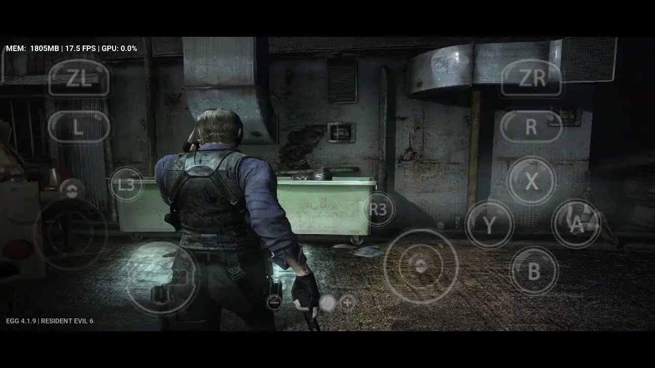 Resident Evil 6 Egg NS Emulator 4.1.9 New Update Gameplay on Poco F5 Snapdragon 7 Plus Gen 2