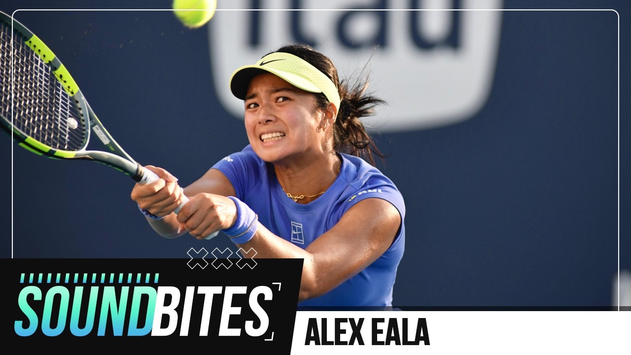 'I told myself to be brave,' says Alex Eala on tough win vs. Linette | ABS-CBN News