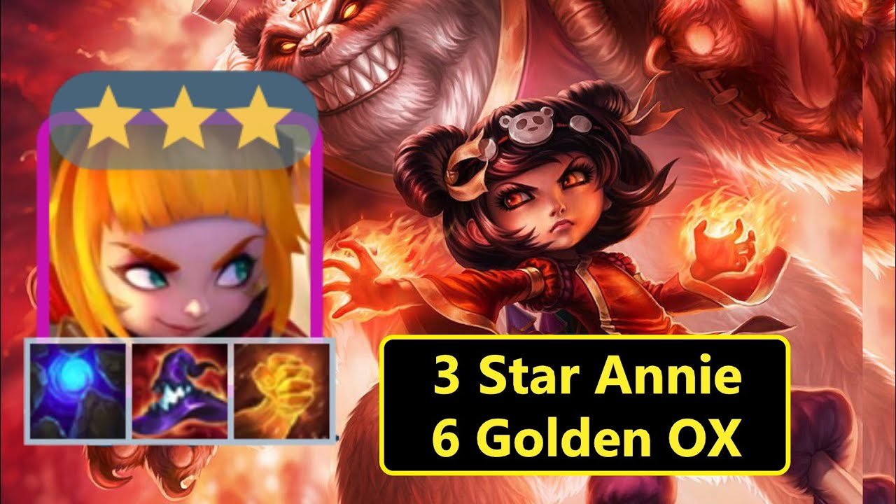 ⭐️⭐️⭐️ Annie Carry 6 Golden Ox  | Ranked | Set 14 Comps | Full Gameplays | 聯盟戰棋 | Patch 14.2