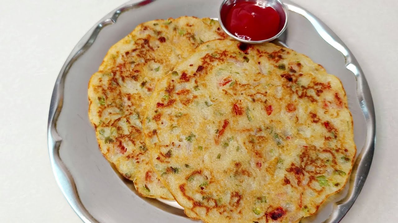 सूजी का चीला | Suji ka Cheela Recipe in Hindi | सूजी का चीला बनाने की विधि Rava Chilla  