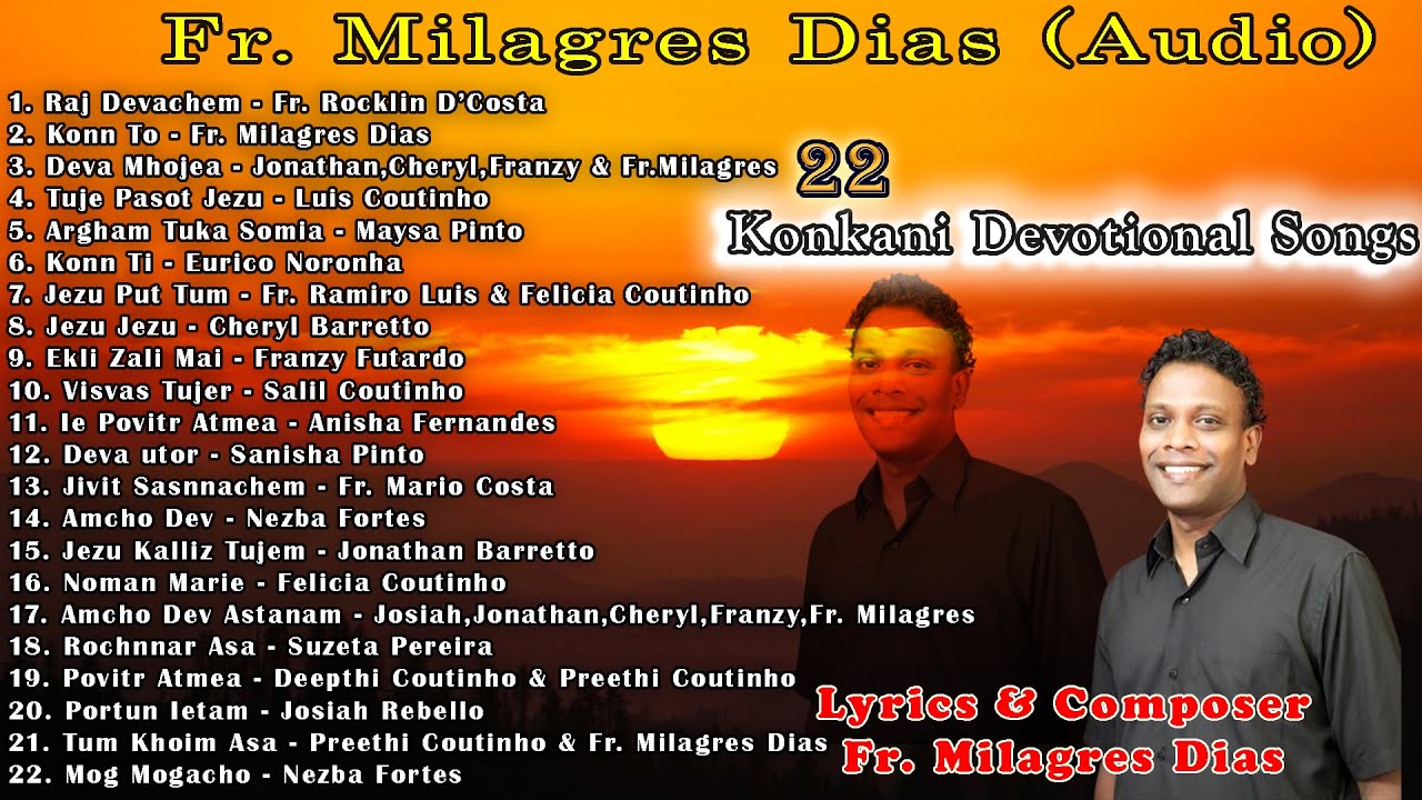 22  Konkani Devotional Songs | Fr. Milagres Dias (Audio) |