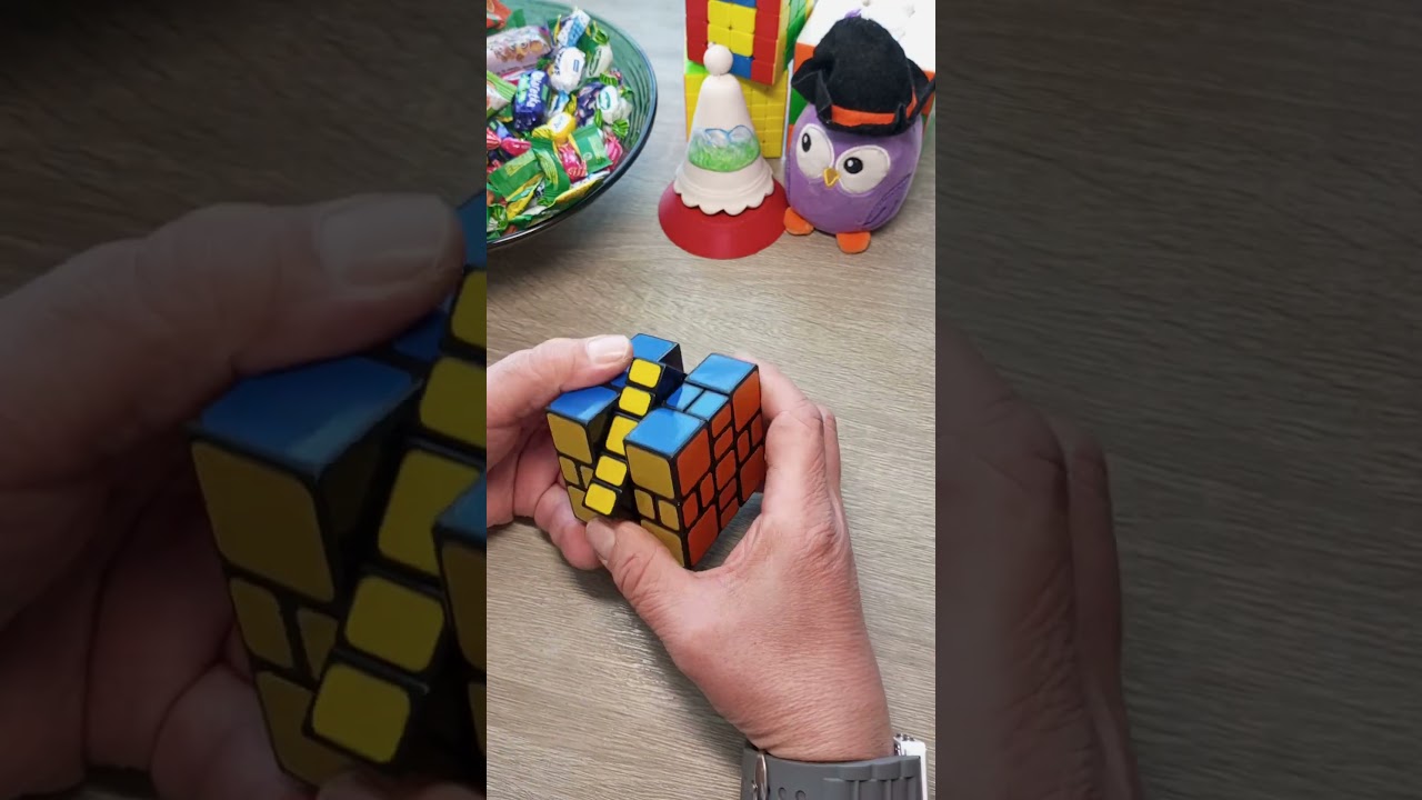 STRANGE PUZZLES #41 MIXUP PLUS CUBE 3x3x3 ! FIRST LOOK!  