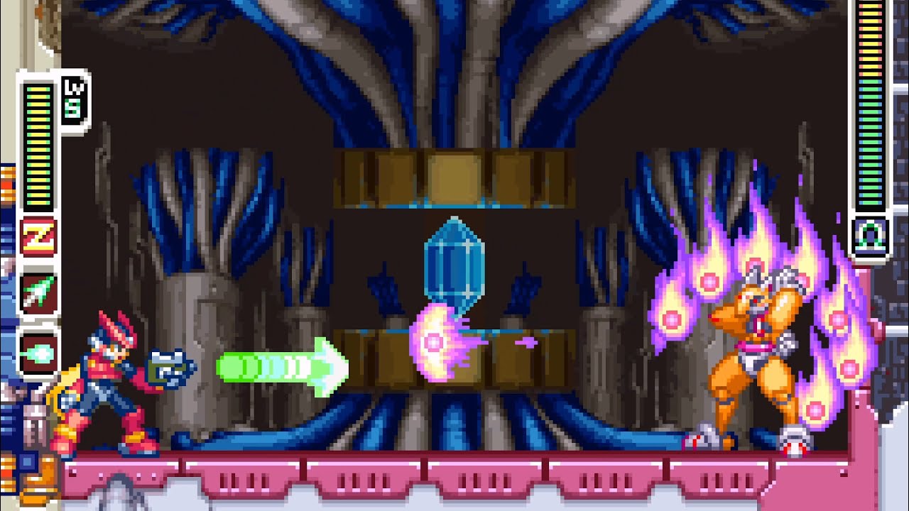 Mega Man Zero 3 - Buster Only 100 Point S Rank Run [Part 3]
