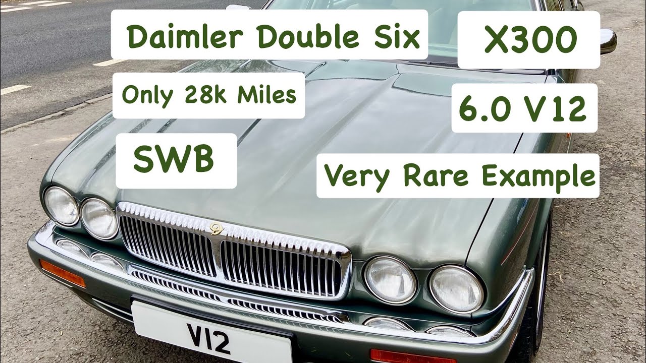 Daimler Double Six 6.0 V12 X300 - Very Low Miles 28k @ The Malton Motor Company