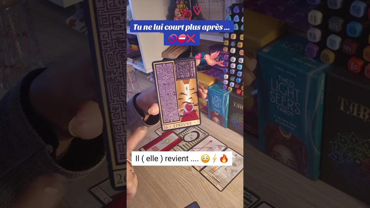 🔮TU NE LUI COURS PLUS APRES ! BISOUS IL(ELLE) REVIENT 💥💥🔥😈😲