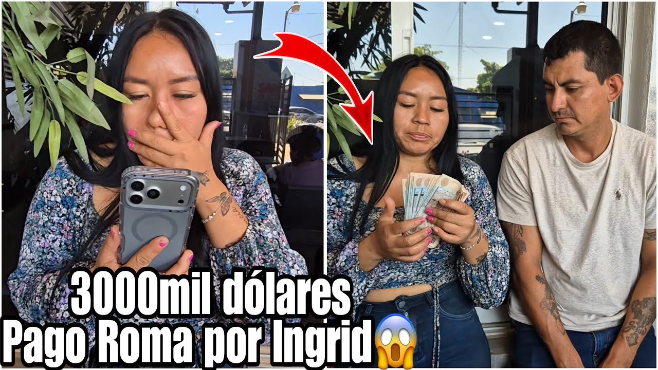 Romario le pelo la cara a Ingrid/todo este dinero pagó para que no fuera a la cárcel😱