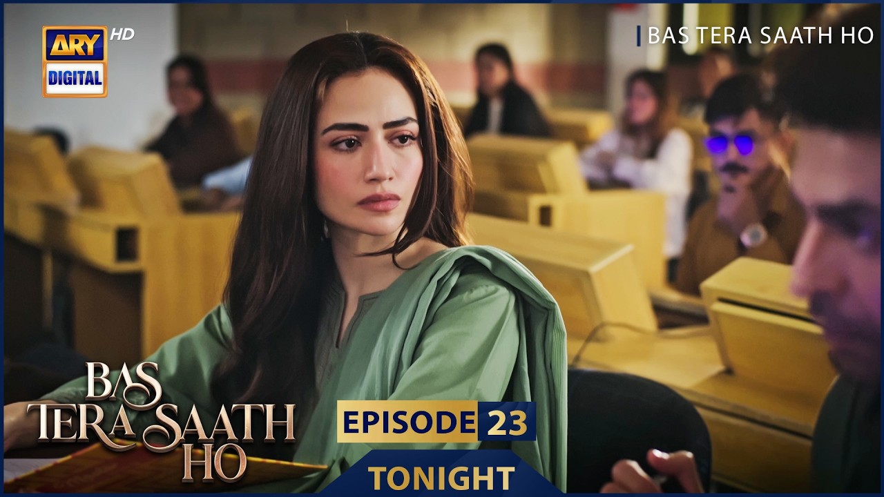 Bas Tera Saath Ho Episode 23 | Promo | Tonight | Farhan Saeed | Sana Javed  | ARY Digital