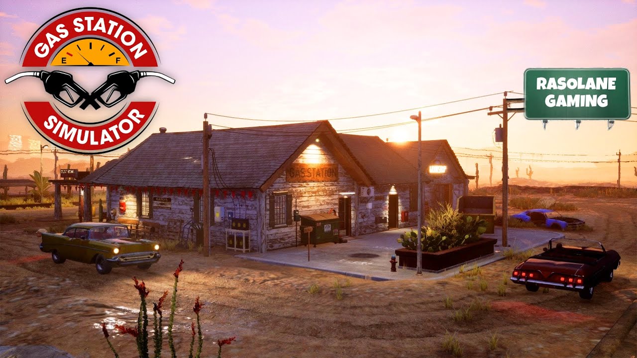 Rasolane Got a New Job | Day 1 | Gas Station Simulator Hindi India Live