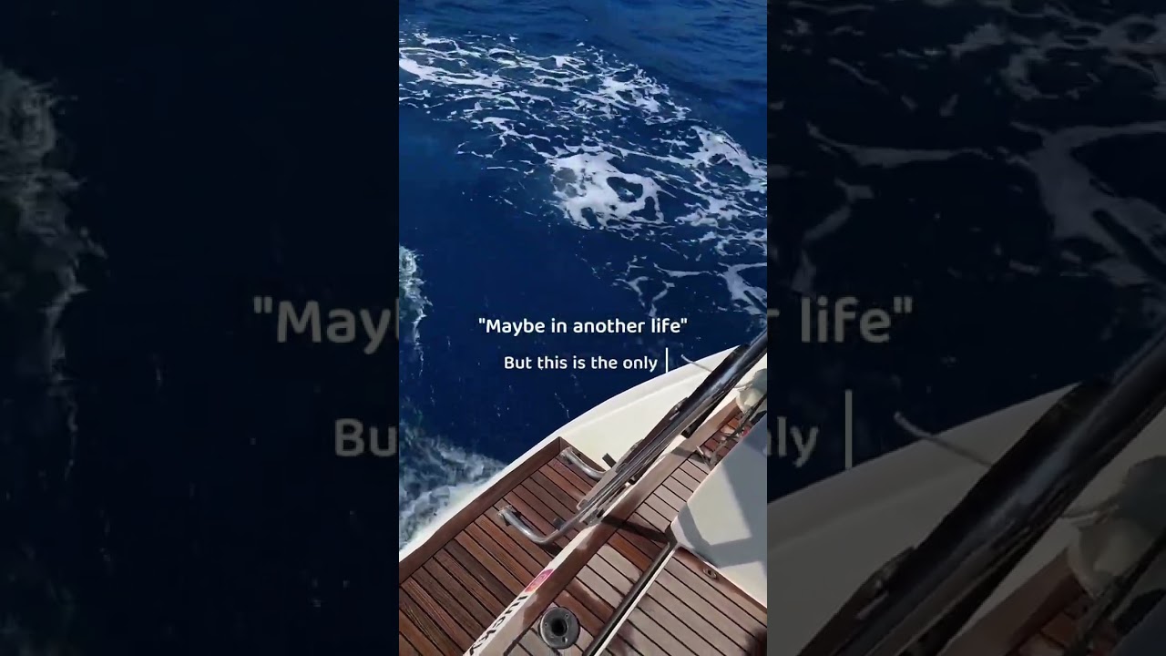 The sea, freedom, and time for yourself